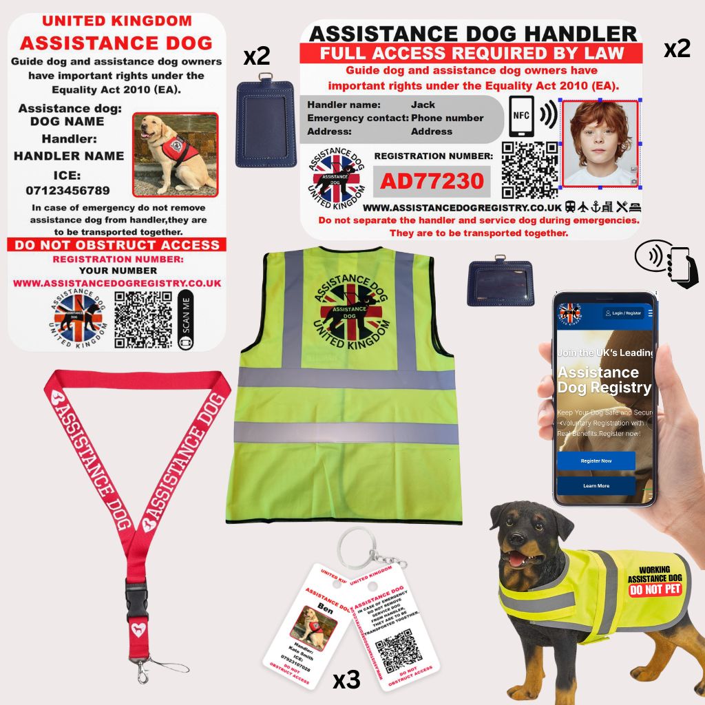 Lifetime Assistance Dog Package